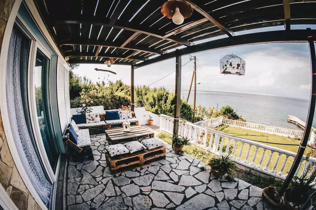 Villa Galanis By The Sea Niforeika Exterior photo